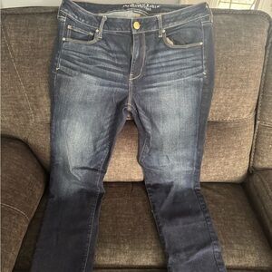 American Eagle Outfitters Women's Deep Indigo Skinny Jeans